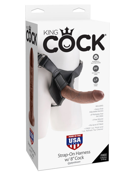 King Cock Strap on Harness With Cock