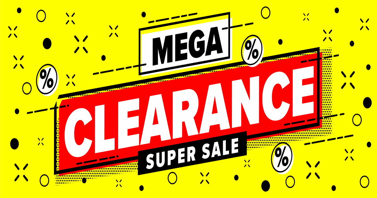 CLEARANCE AND DAMAGE BOX SALE