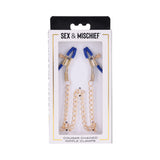 Sportsheets Sex & Mischief Cougar Chained Nipple Clamps