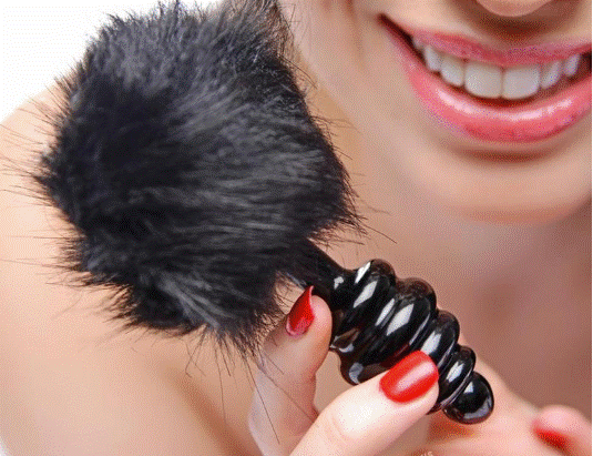 Tailz Bumble Bunny Faux Fur Tail Plug