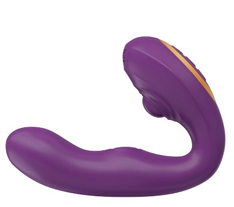 Tracy's Dog Cobra Spherical Flapping Vibrator-Purple