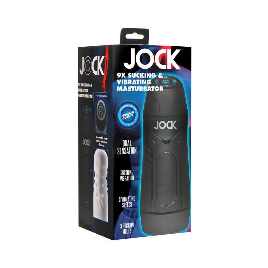 Jock 9x Sucking & Vibrating Masturbator