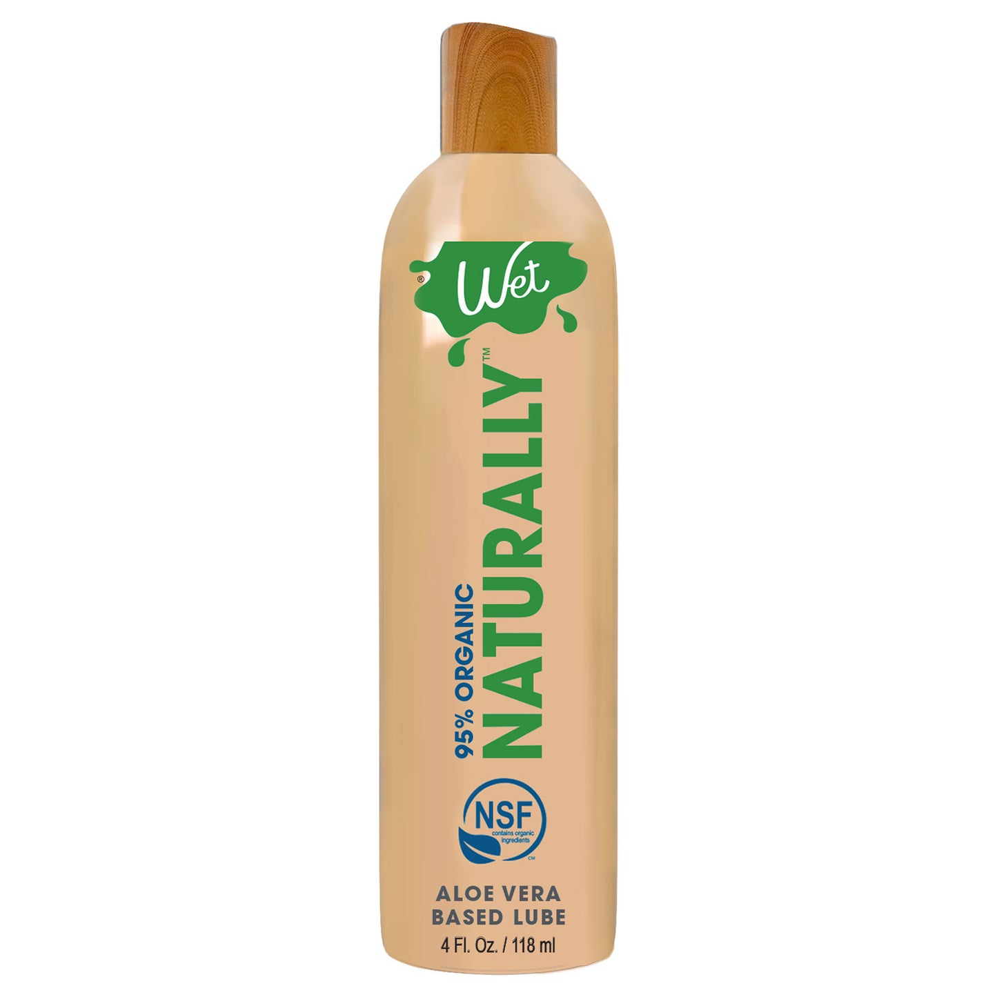 Wet 95% Organic Naturally - Aloe Based Lubricant