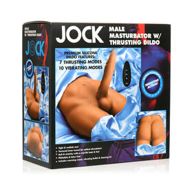 Jock Male Masturbator with Thrusting Posable