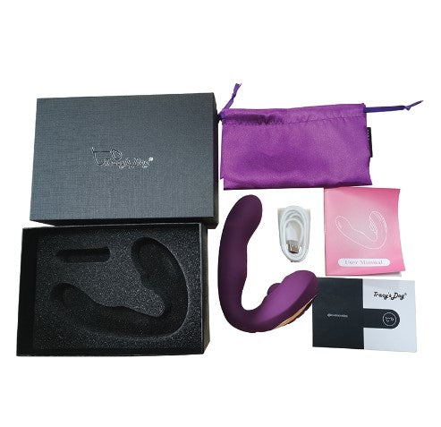 Tracy's Dog Cobra Spherical Flapping Vibrator-Purple