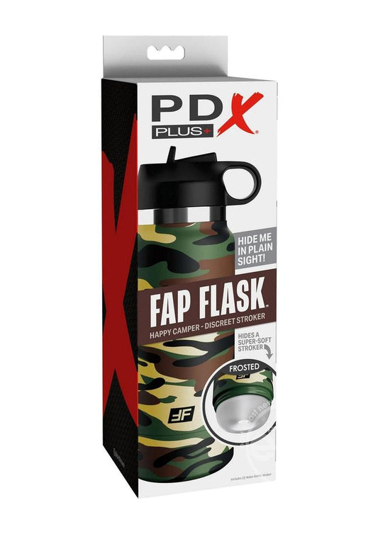 Pdx Plus Fap Flask Happy Camper Stroker