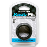 Curve Toys Perfect Fit Xact-Fit 3-Piece Premium Silicone Rings (#14, #15, #16)