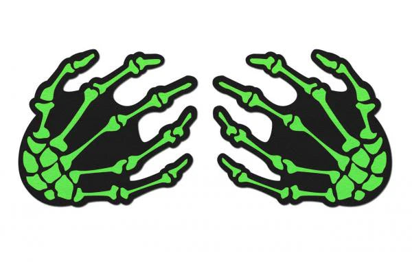 Pastease Neon Green Skeleton Hands