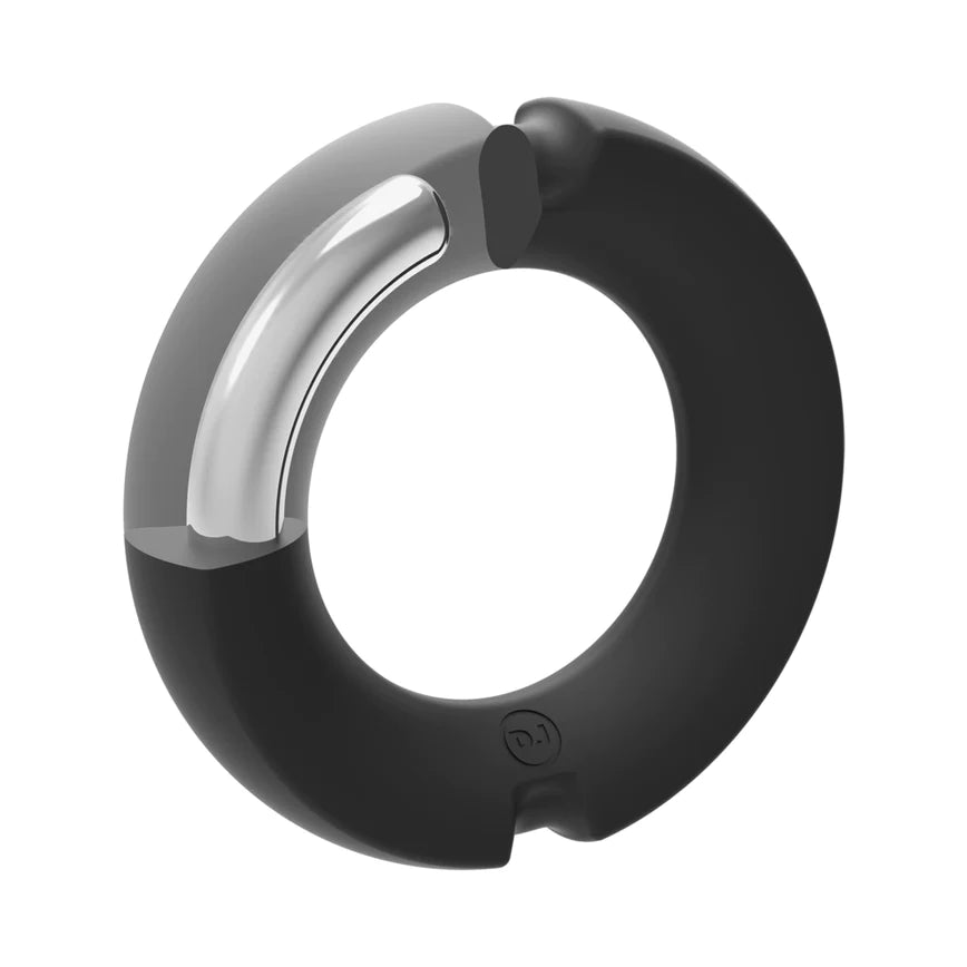 Merci Silicone Covered Metal Cock Ring