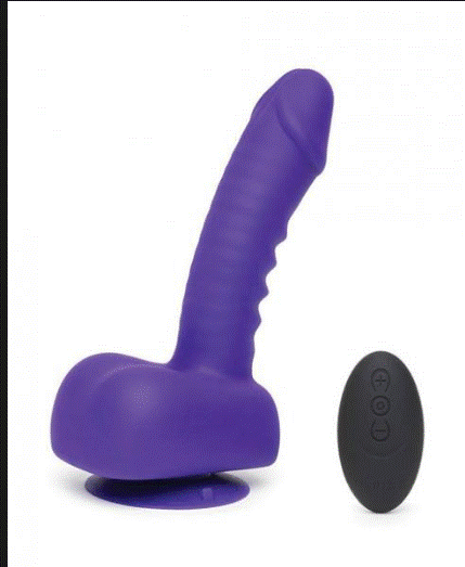 Uprize Auto Erect Vibrating Dildo- No Outside Box Sleeve Damaged box