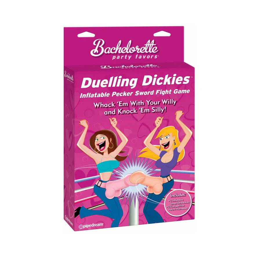 Bachelorette Party Favors Dueling Dickies Inflatable Pecker Sword Fight Game