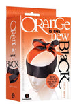 The 9s Orange in the New Black Satin Sash