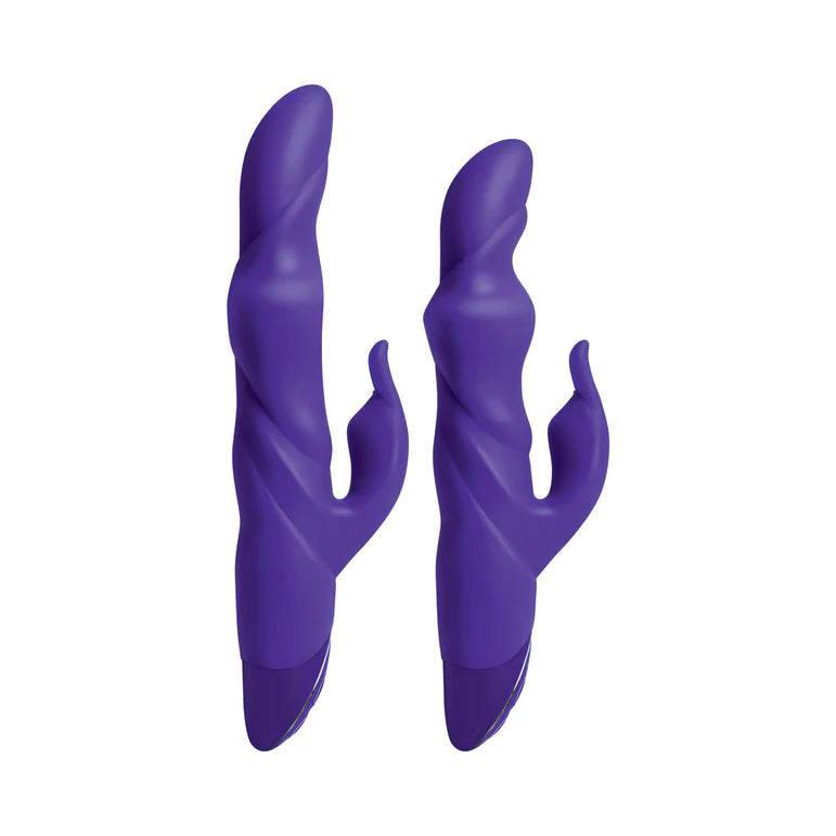 Adam & Eve Thruster Rechargeable Silicone Thrusting Rabbit Vibrator