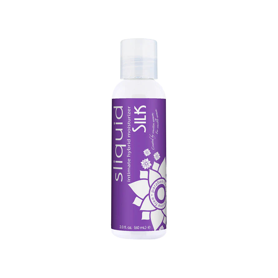 Lubricante híbrido de seda Sliquid Naturals