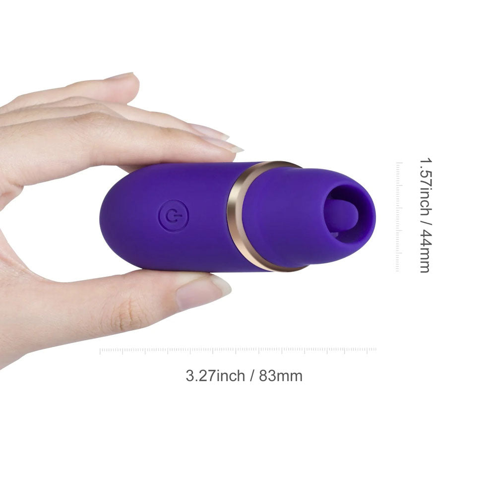 Abby - Mini Clit Licking Vibrator Tongue Sex Toy