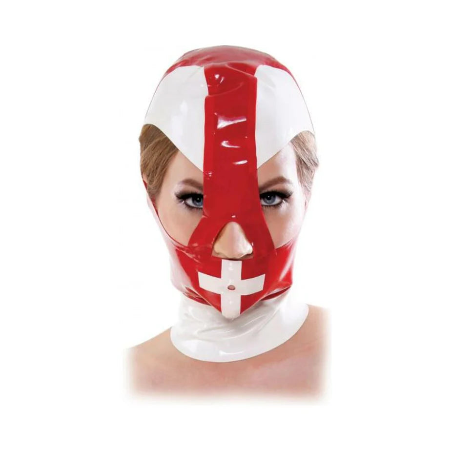 Fetish Fantasy Extreme Malpractice Mask Nurse-Themed Latex Hood