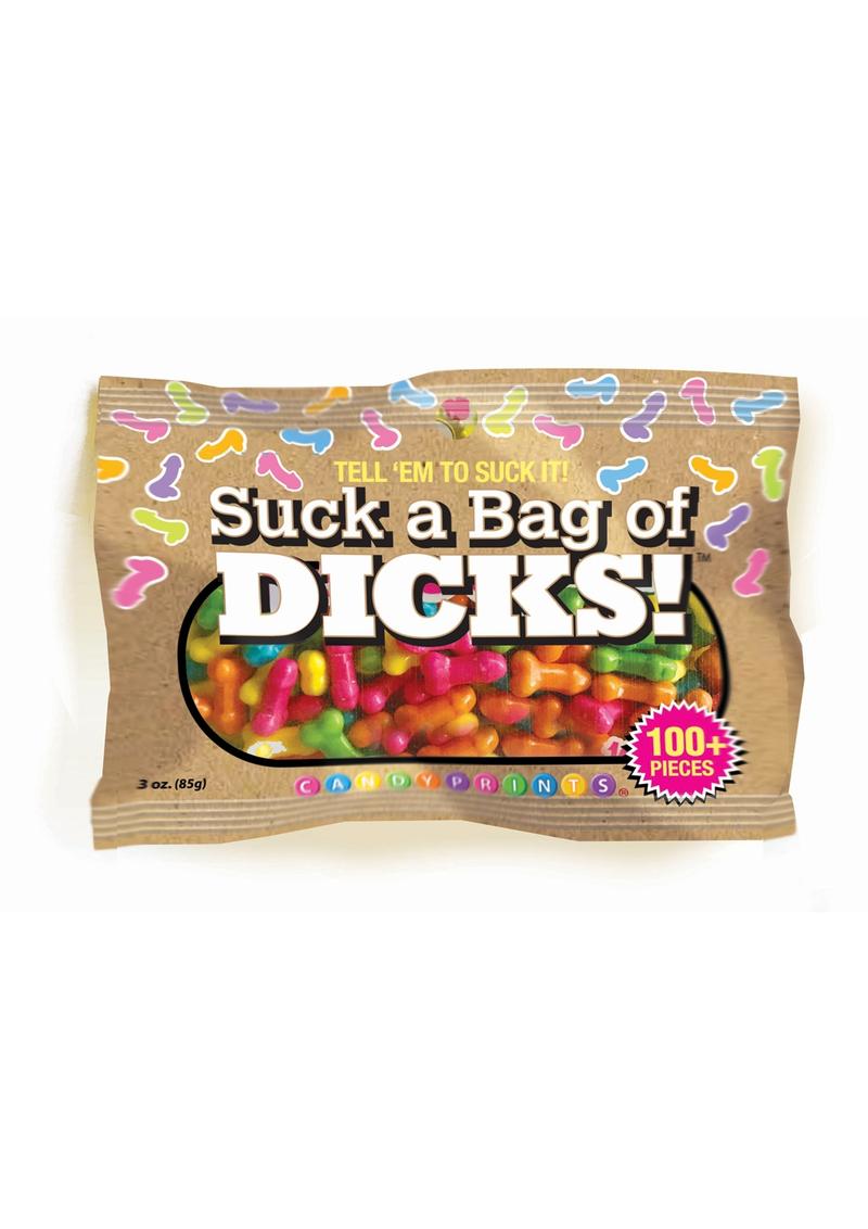 Candyprints Suck A Bag Of Dicks 3oz Bag (100 per bag)