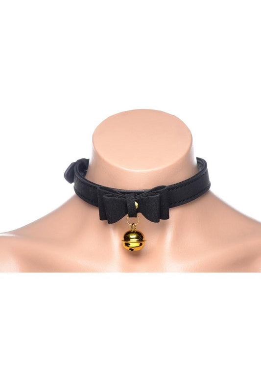 Collar de campana para gato Master Series Golden Kitty