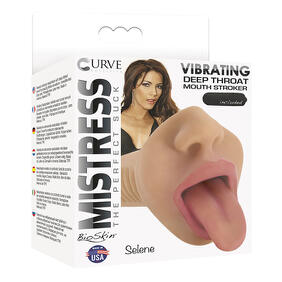 Mistress Vibrating Deep Throat Mouth Stroker