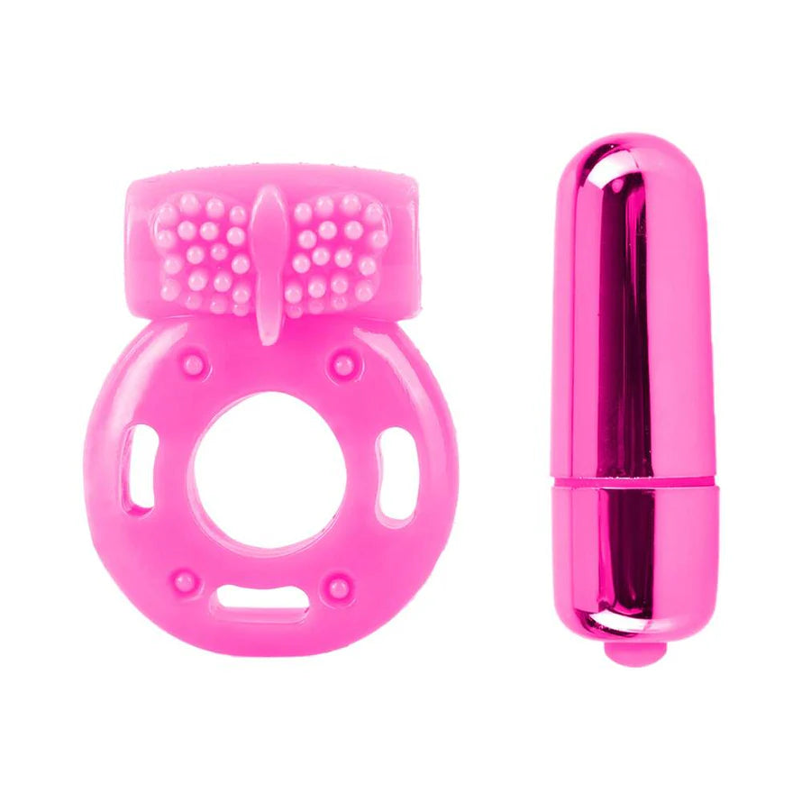 Pipedream Neon 3-Piece Silicone Vibrating Couples Kit
