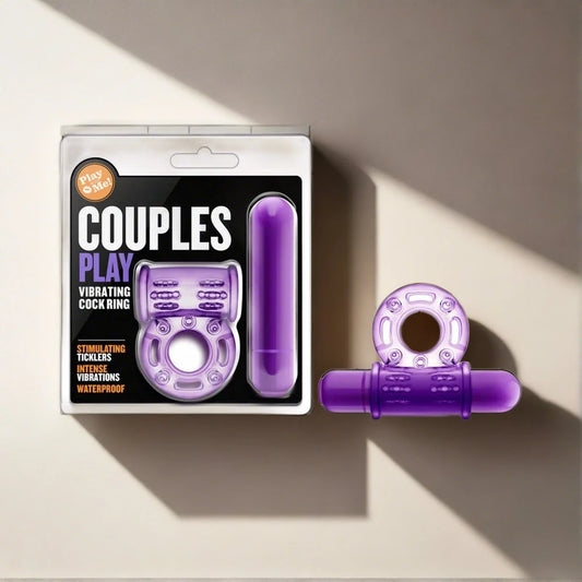 Blush Play with Me Couples Play Vibrating Cockring