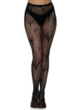 Leg Avenue Spooky Ghost Fishnet Tights