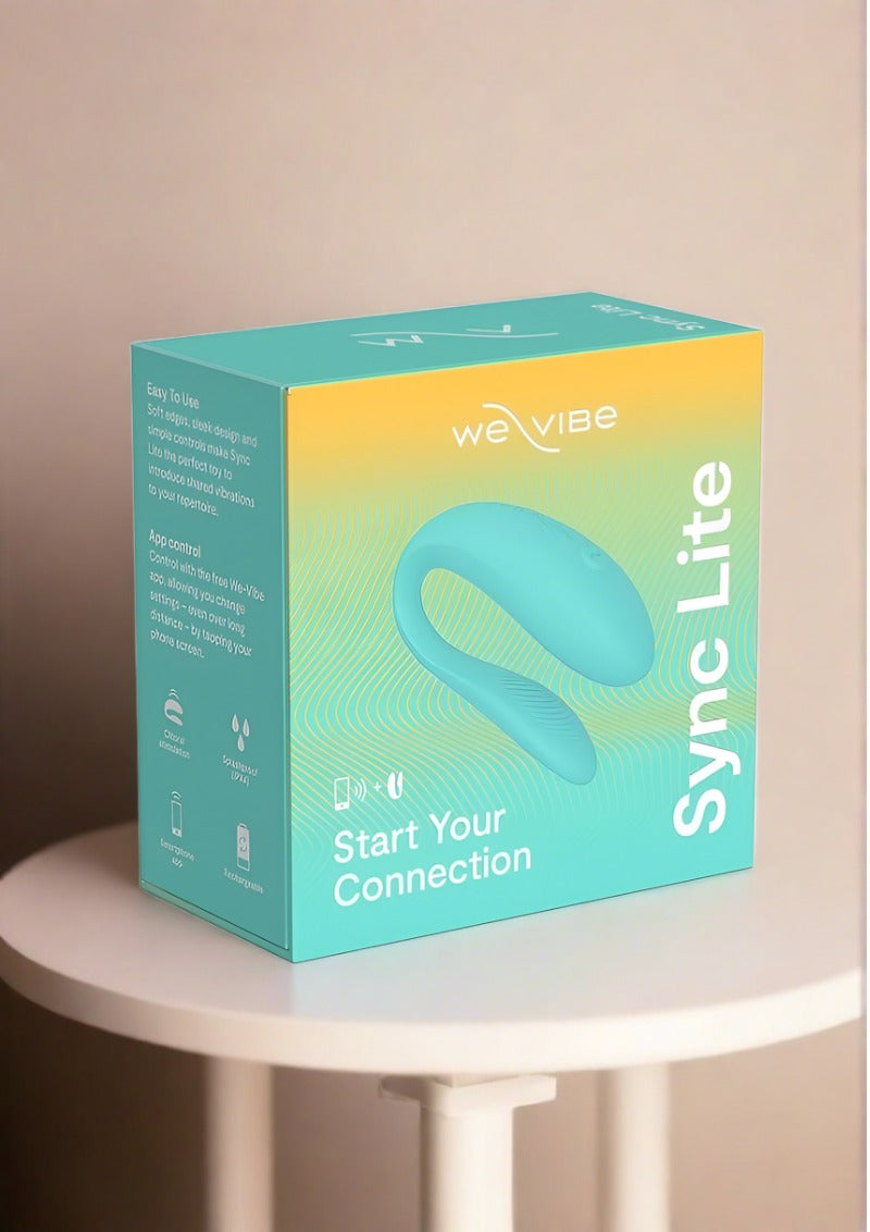 Vibrador para parejas de silicona recargable con control de aplicación We-Vibe Sync Lite