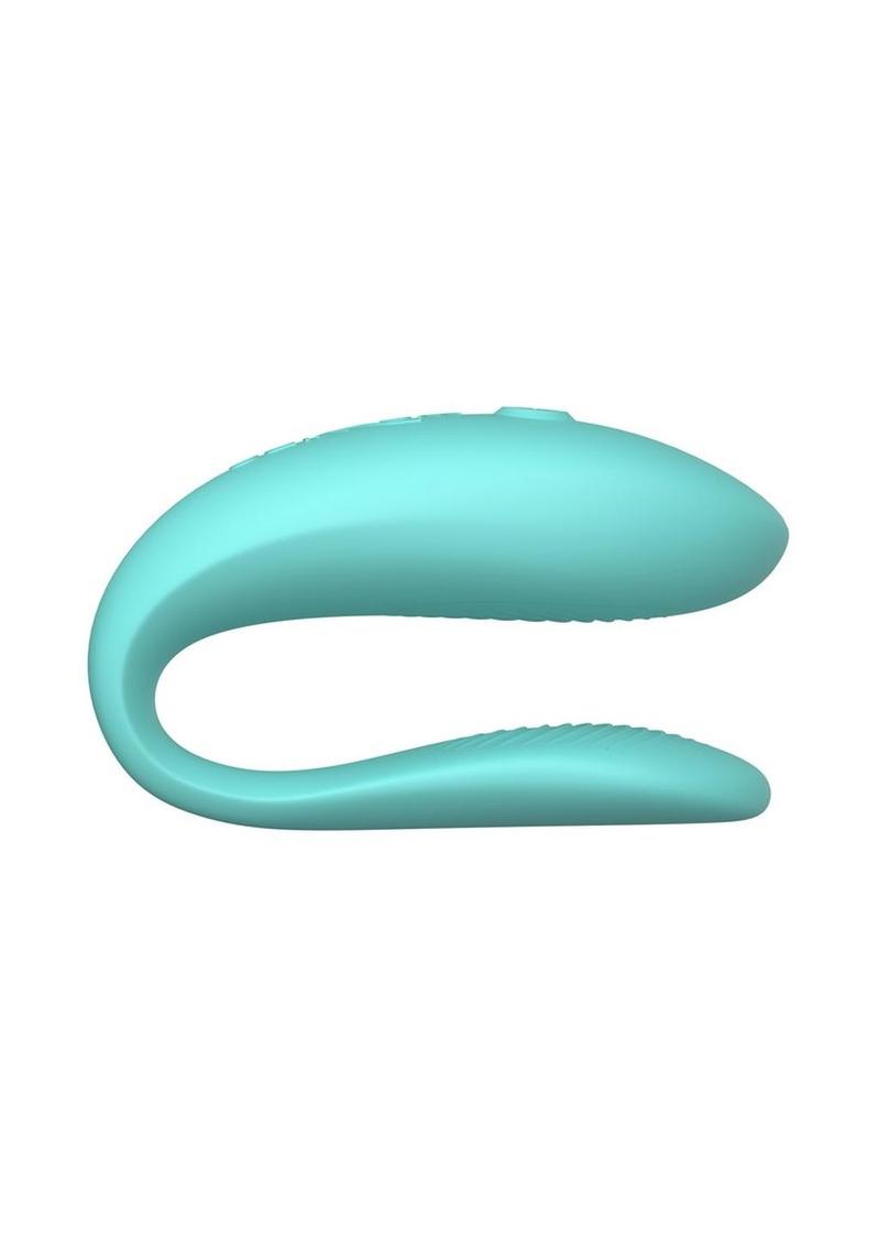 Vibrador para parejas de silicona recargable con control de aplicación We-Vibe Sync Lite