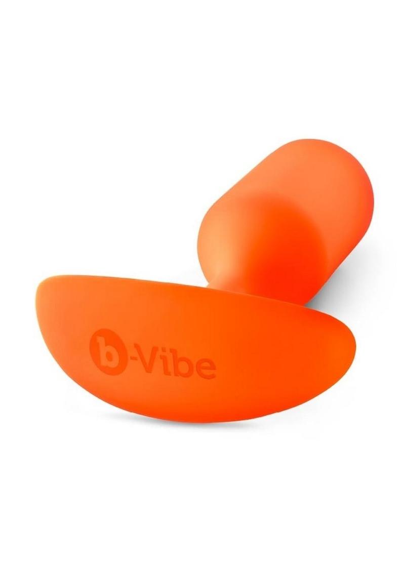 B-Vibe Snug Plug 3 Plug anal ponderado de silicona 