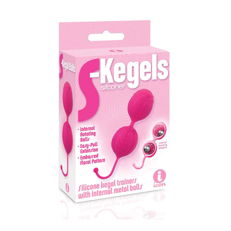 The 9's S-Kegel Silicone Kegel Balls
