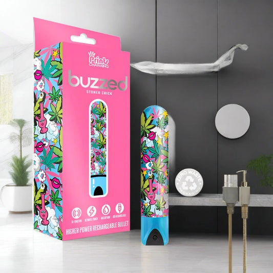 Prints Charming Buzzed Rechargeable  Bullet