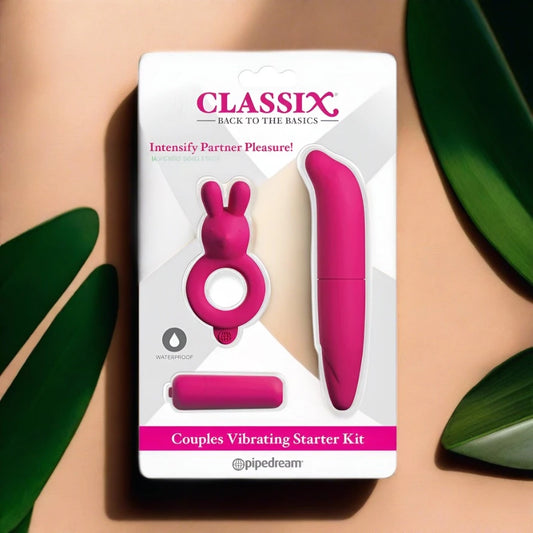 Pipedream Classix 3-Piece Couples Vibrating Starter Kit