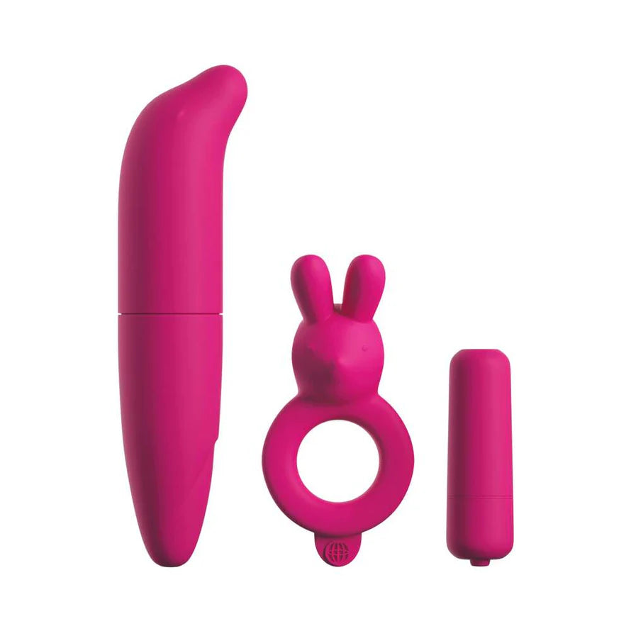 Pipedream Classix 3-Piece Couples Vibrating Starter Kit