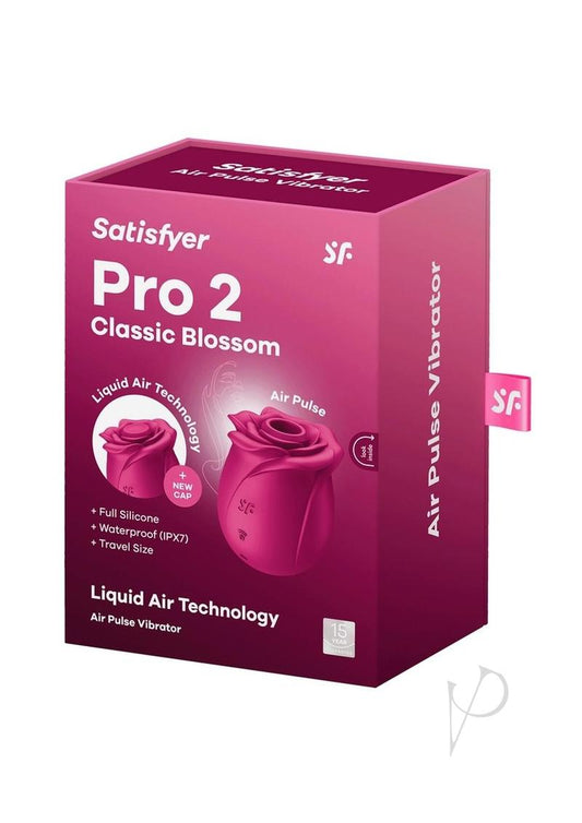 Satisfyer Pro 2 Classic Blossom Rechargeable Silicone Clitoral Stimulator