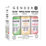 Gender X Flavored Lube Travel 3-Pack