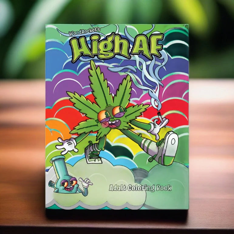 High AF Coloring Book