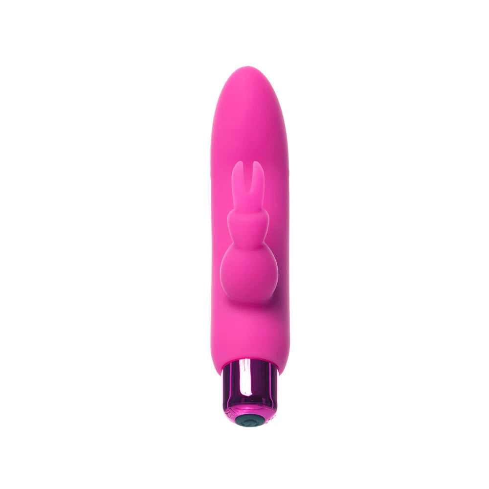 Alices Bunny Rechargeable Bullet With Removable Rabbit Sleeve