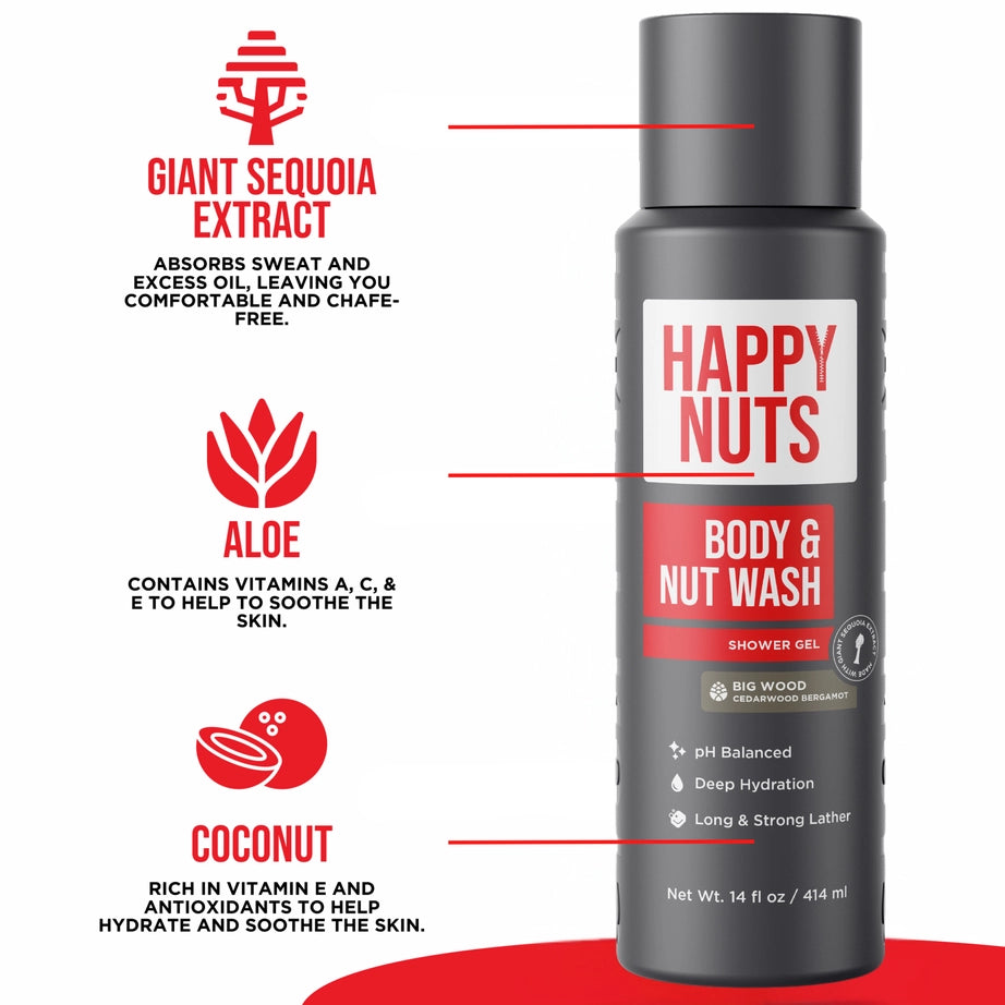 Happy Nuts Body & Nut Wash