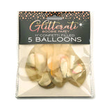 Glitterati Boobie Party Confetti Balloons 5-Pack