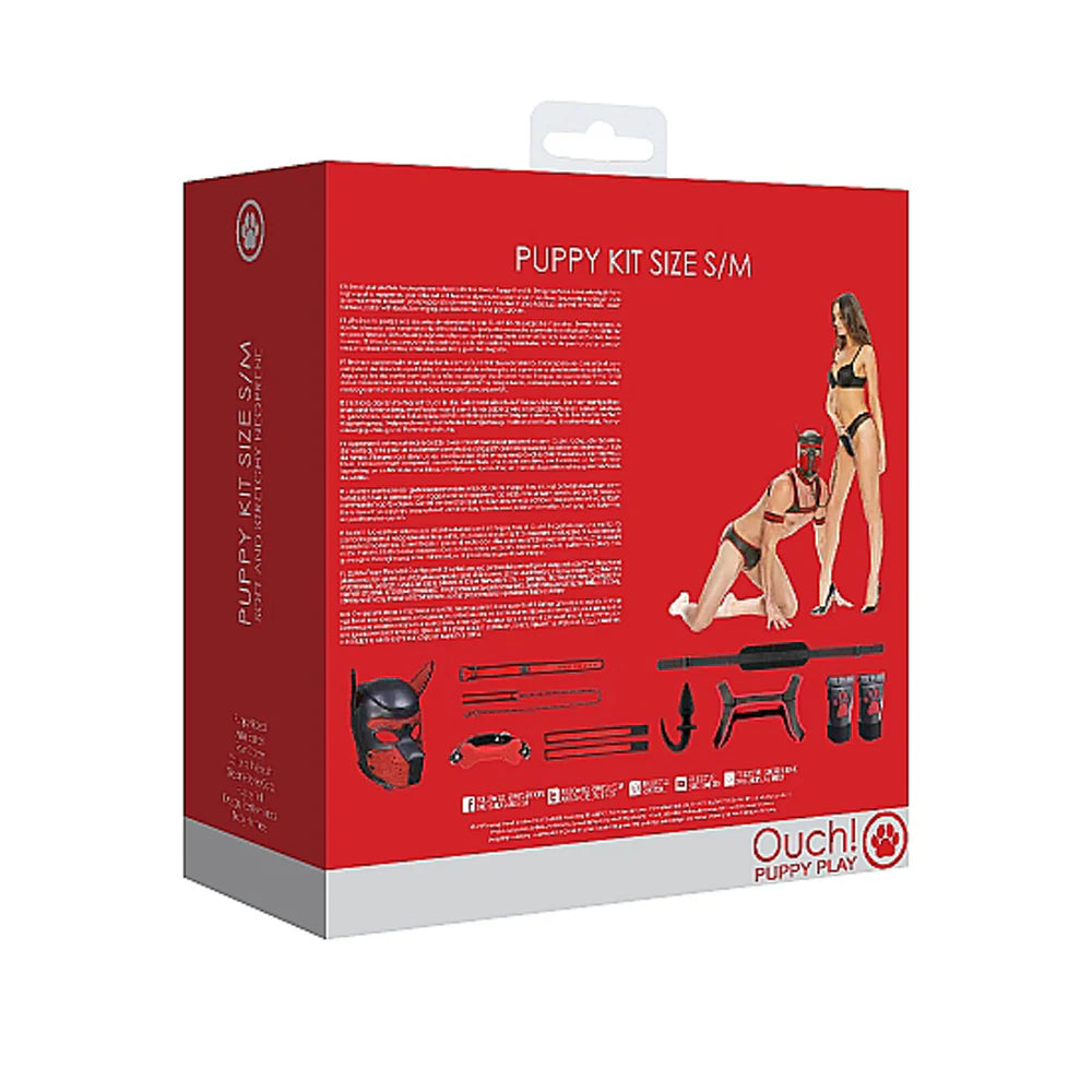 Ouch! Puppy Play 8-Piece Neoprene Puppy Kit