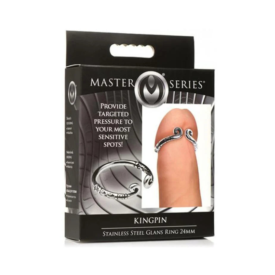 Master Series Kingpin Stainless Steel 24mm Glans Ring