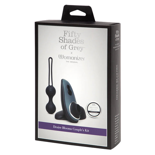 Fifty Shades of Grey Womanizer Desire Blooms Kit