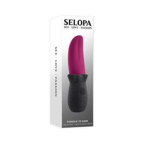 Selopa Tongue Teaser Vibe Rechargeable Silicone