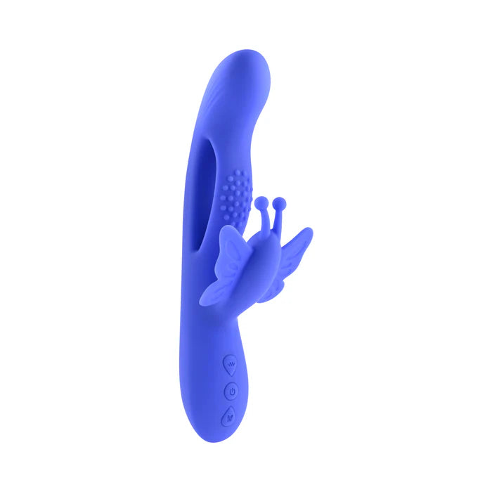 Evolved Butterfly Dreams Rechargeable Dual Stim Vibe Silicone