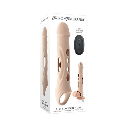Zero Tolerance Big Boy Extender Rechargeable Extension with Remote Silicone