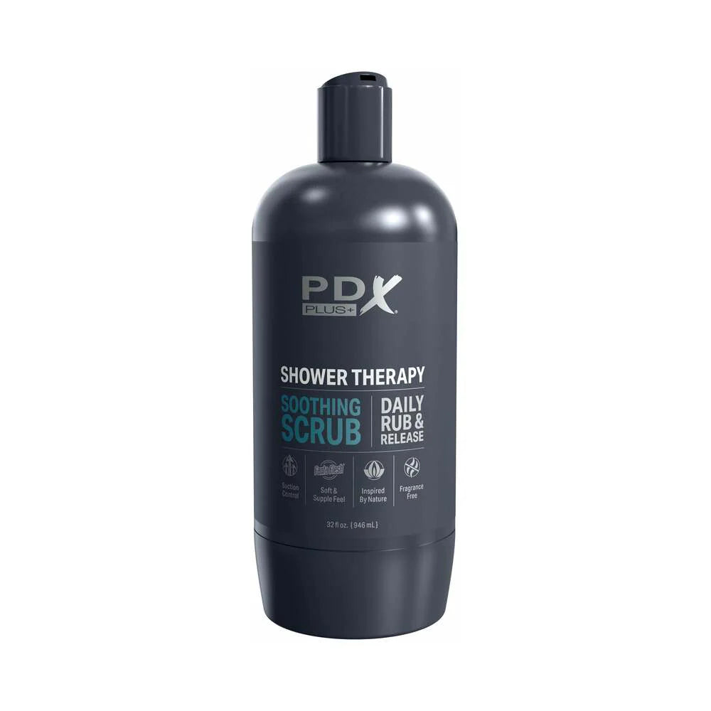 PDX Plus Shower Therapy Soothing Scrub Light