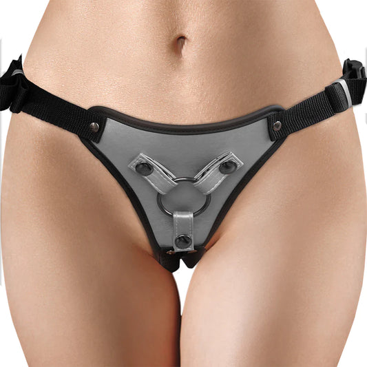 Ouch! Metallic Strap-on Harness