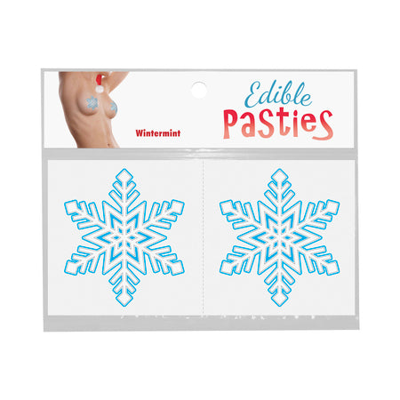 Empanadas comestibles de copos de nieve