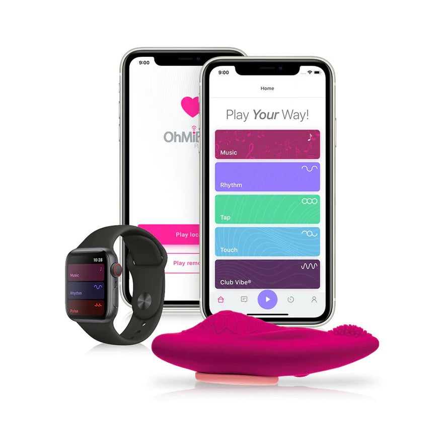 OhMiBod Foxy Bluetooth App-controlled Wearable Panty Vibrator