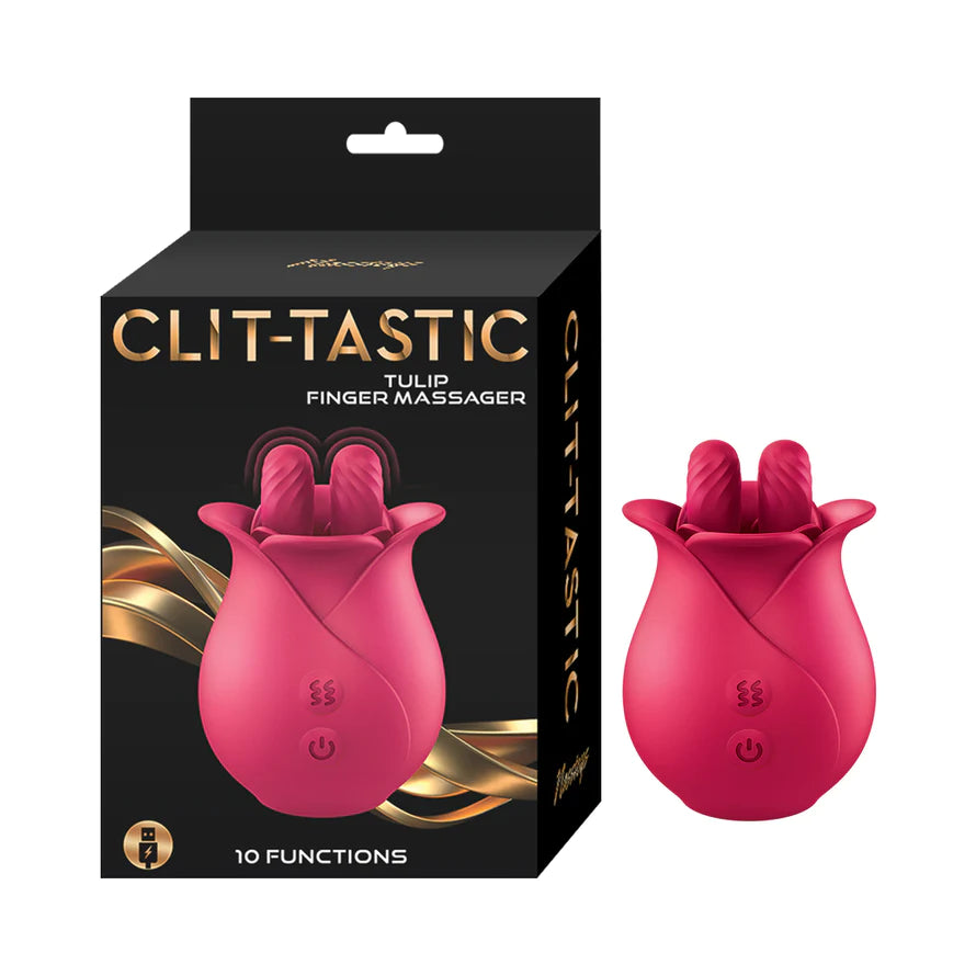 Clit-Tastic Tulip Finger Massager